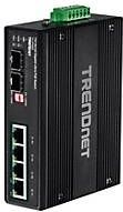 Trendnet - TI-G62 - Industrial Switch - IP30 - 5 Gigabit Ethernet-poorten, 2 SFP-slots, 12 Gbps schakelcapaciteit