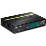 Trendnet - TPE-TG82G - Netwerkschakelaar - Zwart - 8-poorts Gigabit PoE+