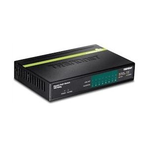 Trendnet - TPE-TG82G - Netwerkschakelaar - Zwart - 8-poorts Gigabit PoE+