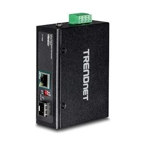 TRENDnet TI-UF11SFP - Medienkonverter - 1GbE - 10Base-T, 100Base-TX, 1000Base-T - RJ-45 / SFP (mini-GBIC) - bis zu 40 km