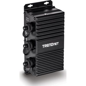 Trendnet TI-EU120 PoE Injector - Gigabit Ethernet - Zwart