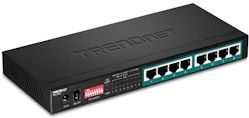 TRENDnet - TPE LG80 - Switch - Onbeheerd - 8 x 10/100/1000 (PoE+) - Desktop