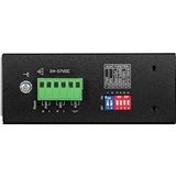 Trendnet - TI-PG102i - Netwerkschakelaar - Zwart - 10 Poorten, 240 Watt PoE+, IP30 Behuizing