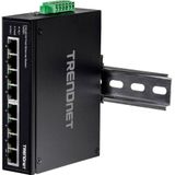 Trendnet - TI-E80 - Netwerkschakelaar - Zwart - 8 Fast Ethernet Poorten - Switching-capaciteit 1,6 Gbit/s