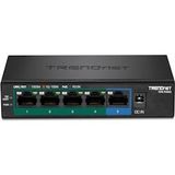 Trendnet - TPE-TG52 - 5-poorts Gigabit PoE+-switch - Zwart - 32W