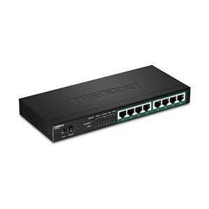 Trendnet - TPE-TG83 - Netwerkschakelaar - Zwart - 8-poorts Gigabit PoE+