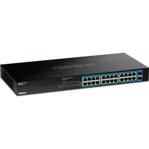 TRENDnet - TPE-TG262 - 26-poorts Beheerde Ethernet-Switch - Gigabit - Metalen Behuizing