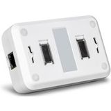 TRENDNET - TPE-BE200 - PoE++ Extender - Geen Kleur - 2-poorts Gigabit, Totale Afstand 200m, Ondersteunt PoE++ (60W)