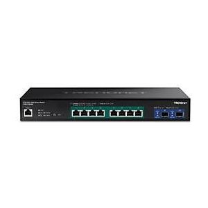 Trendnet 10-Port Multi-Gig Web Smart PoE+ Switch - 2 SFP+ Poorten