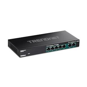 TRENDNET TPE-TG327 Switch - 7-Poorts PoE+ - Multi-Gigabit - 70W