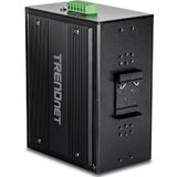 Trendnet - 26-Poorts Geharde Industriële Gigabit DIN-Rail Switch - Zwart - 24 Gigabit RJ45-poorten en 2 Gigabit SFP-aansluitingen
