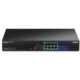 Trendnet - 10-poorts Gigabit Web Smart Switch - Zwart - 10 Poorten
