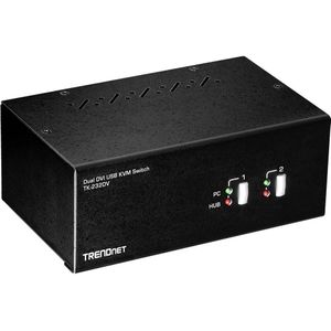 Trendnet - TK-232DV - KVM Switch - DVI - USB - Resolutie 2048 x 1536 PX