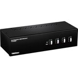 Trendnet TK-440DP KVM Switch - 4-Poorts - Dual Monitor - DisplayPort
