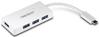 Trendnet - TUC-H4E - Docking Station - Grijs - 4-Port USB-C Mini Hub