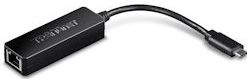 TRENDNET - TUC-ETG - USB naar RJ45 Adapter - Zwart - Gigabit Ethernet