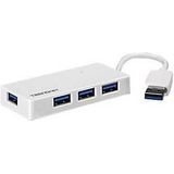 TRENDnet - TU3-H4E - 4-poorts USB 3.0 Minihub - Grijs