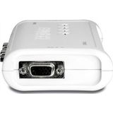Trendnet - TK-407K - KVM Schakelaar - Blauw - 4-poorts USB