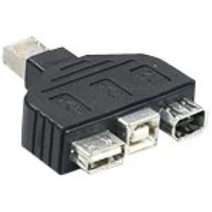 TRENDnet - USB-B naar FireWire Adapter - Zwart - 4.50 cm