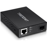 Trendnet - TFC-PGSFP - Media Converter - Zwart - Glasvezel - 2000 Mbit/s