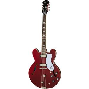 Epiphone Riviera Sparkling Burgundy - Semi-akoestische gitaar