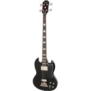 Epiphone EB-3 bas (set SG, 2-PU), ebbenhout