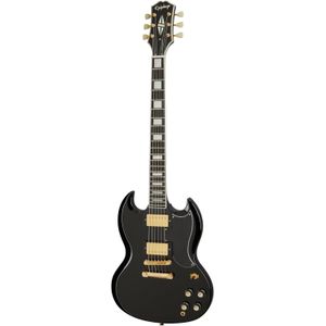 Epiphone SG Custom Ebony - Double Cut modellen
