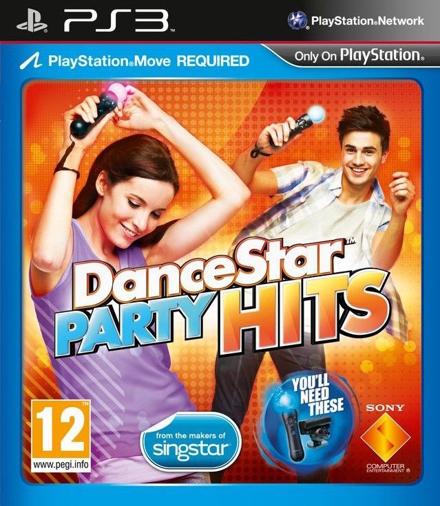 DANCESTAR PARTY HITS - MOVE MIX PS3