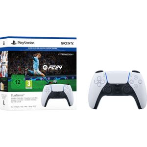 Sony Bundle Controller wireless DualSense – EA SPORTS FC 24 Noir, Blanc Bluetooth Manette de jeu