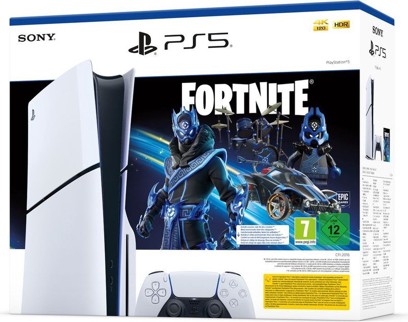PlayStation 5 Disc Edition - Slim – Fortnite® Cobalt Star-bundel