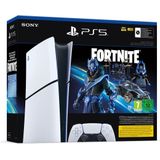 Sony Playstation 5 Slim Digital-Edition Fortnite Cobalt Star Bundle, weiß