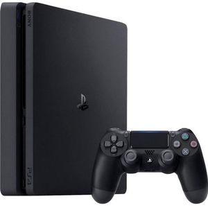 Sony Playstation 4 Slim Console 500GB Zwart - CUH-2016A, Spelcomputer, Zwart