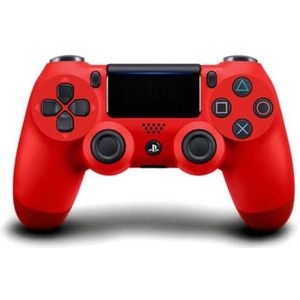 Sony DualShock 4 Gamepad PlayStation 4 zwart, rood - Videogame Accessoires (Gamepad, PlayStation 4, Analoog/digitaal, D-pad, thuis, selecteren, starten, draadloos, USB 2.0)