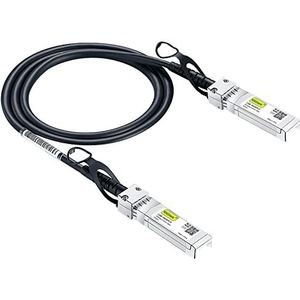 10Gtek® for Dell SFP+ Cable CBL-10GSFP-DAC-0.5M 0.5-Meter(1.6ft), 10Gb/s SFP+ Direct Attach Copper Twinax Cable, Passive