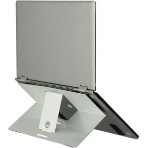 R-Go Tools Riser Attachable laptopstandaard zilver