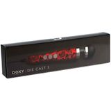 Zwarte Aluminium Number 3 Wandvibrator van Doxy