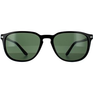 Persol Po3019S 95/31 55 - rechthoek zonnebrillen, mannen, zwart