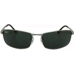Ray-Ban Zonnebril  3498 004/71 Gunmetal Groen 61mm | Sunglasses