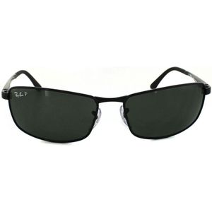 Rayban - Merken - RB3498 Polished Black G-15 Green voor Unisex van Aluminium - Zwart