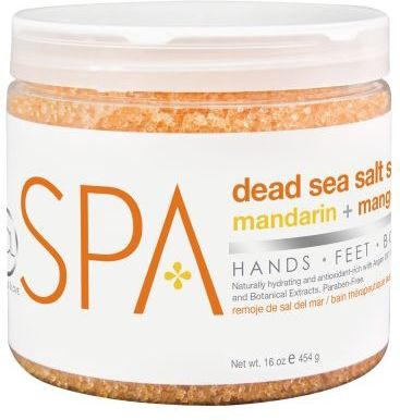 Badzout - Mandarin + Mango - Dead Sea Salt Soak
