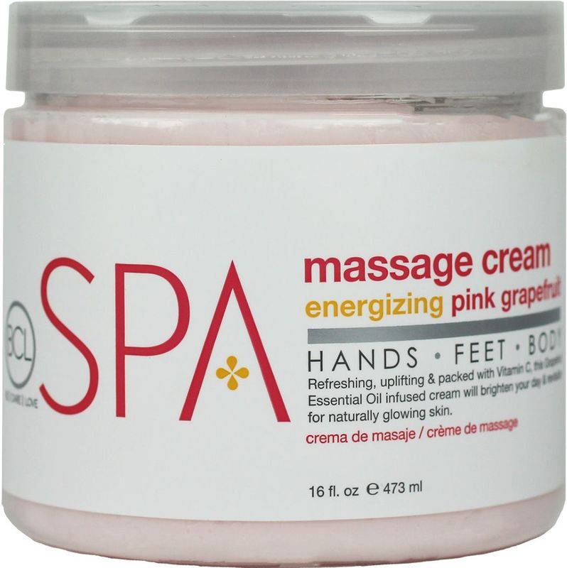 BCL SPA - Massage Cream - 473 ml - Roze Grapefruit