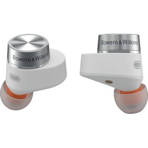 Bowers & Wilkins Pi5 S2 (modeljaar 2023) draadloze True Wireless Noice Cancelling hoofdtelefoon met Bluetooth, aptX, actieve ruisonderdrukking (ANC) en geïntegreerde microfoons // Cloud Grey