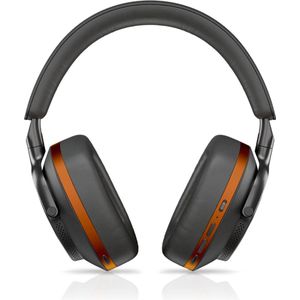 Bowers & Wilkins - Px8 McLaren Edition - Draadloze Over-Ear Hoofdtelefoon - Galvanisch Grijs & Papaya-Oranje
