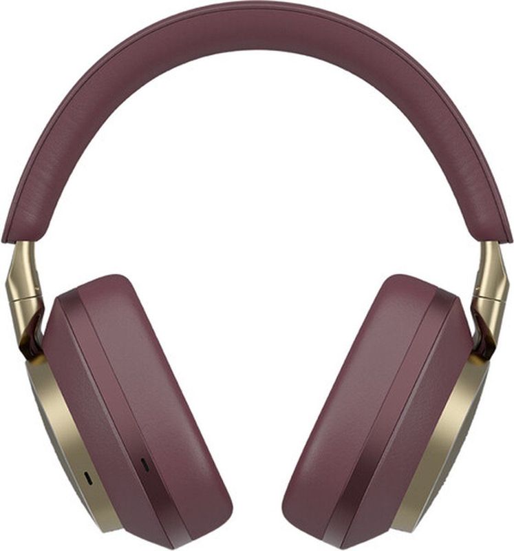 Bowers & Wilkins Px8 Flagship Draadloze Over-Ear Noise Cancelling Koptelefoon, Bluetooth 5.0, Snelladen, 30u Hi-Res Audio, Ingebouwde Microfoon - Burgundy