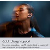 Bowers & Wilkins Pi8 True Wireless Oordopjes met Bluetooth aptX™, Actieve Noise Cancelling (ANC), Geïntegreerde Microfoons - Dove White