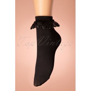 Anklet With Lace Ruffle