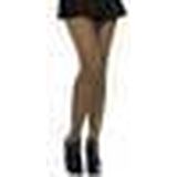 Schitterende Glitter Panty - Zwart / Goud