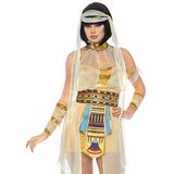 LEG AVENUE Nile Mummy Panama Chapeau pour femme, or, taille du fabricant: M 10-12