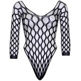 Pothole net sleeve bodysuit