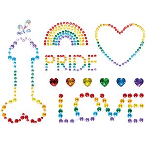 Leg Avenue Pride Body Jewels Stickers